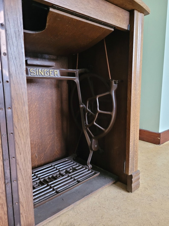 Image 1 of Machine à coudre vintage Singer