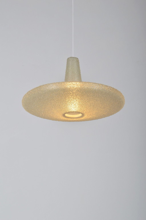 Rare lampe suspendue conçue par John & Sylvia Reid pour Rotaflex, années 1960