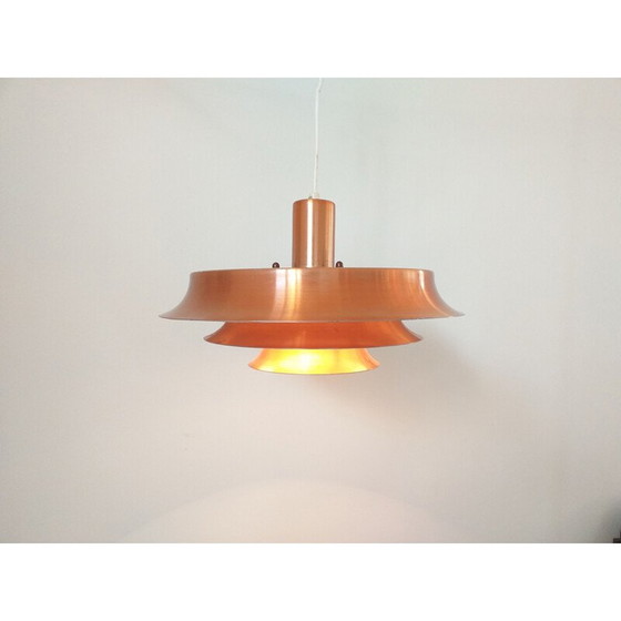 Image 1 of Lampe suspendue vintage dans le style de Jo Hammerborg, Danemark, années 1960