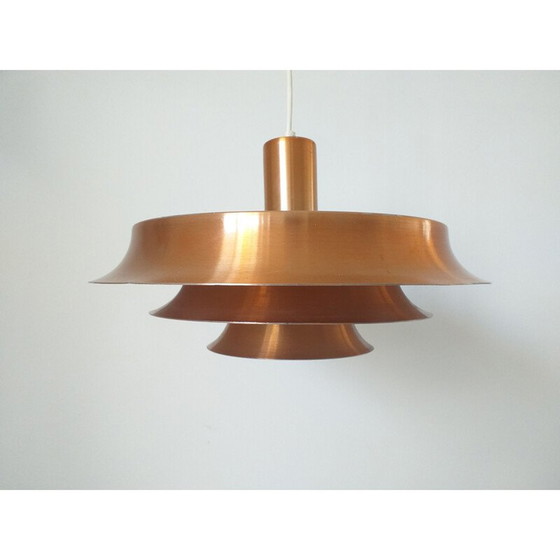 Image 1 of Lampe suspendue vintage dans le style de Jo Hammerborg, Danemark, années 1960