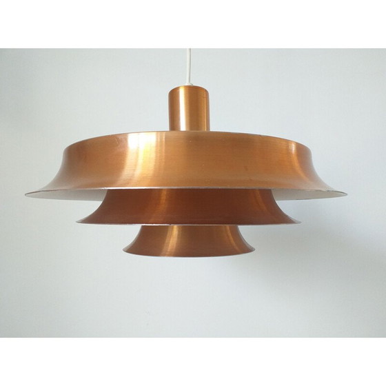 Image 1 of Lampe suspendue vintage dans le style de Jo Hammerborg, Danemark, années 1960