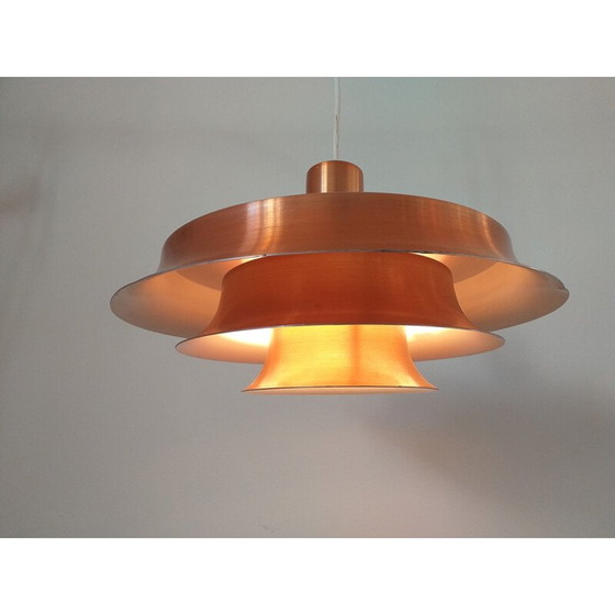 Image 1 of Lampe suspendue vintage dans le style de Jo Hammerborg, Danemark, années 1960