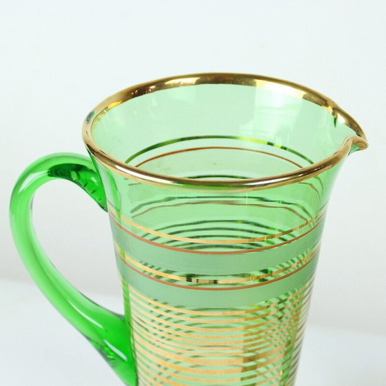 Image 1 of Set de verres à boire vintage par Borske Sklo, Tchécoslovaquie 1960