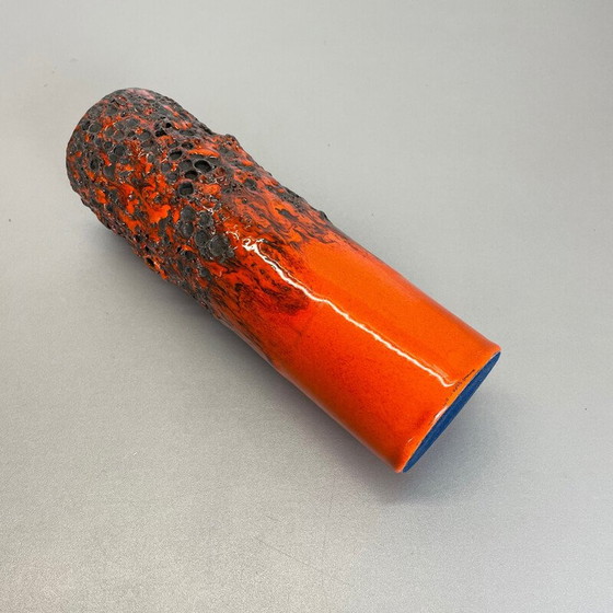 Image 1 of Vase vintage en céramique de lave grasse pour Otto Ceramic, Allemagne 1970