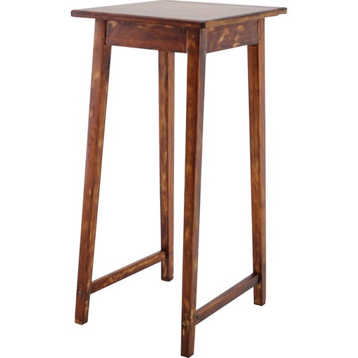 Porte-fleurs vintage en bois de hêtre, Tchécoslovaquie, années 1940