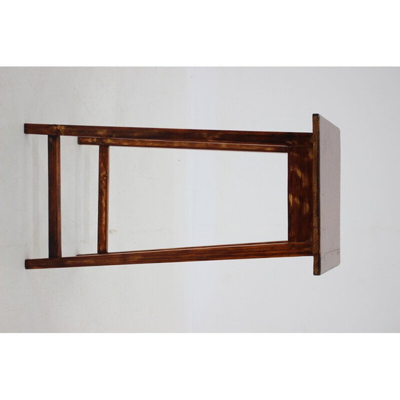 Image 1 of Porte-fleurs vintage en bois de hêtre, Tchécoslovaquie, années 1940