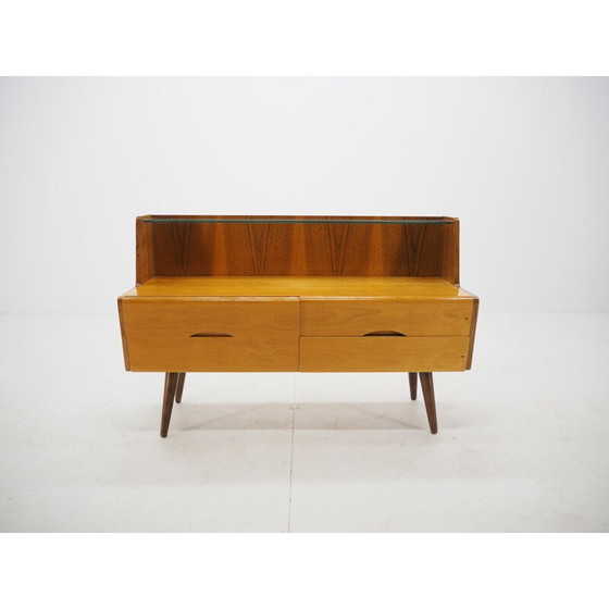 Image 1 of Ensemble de 3 tables d'appoint vintage, Tchécoslovaquie 1960