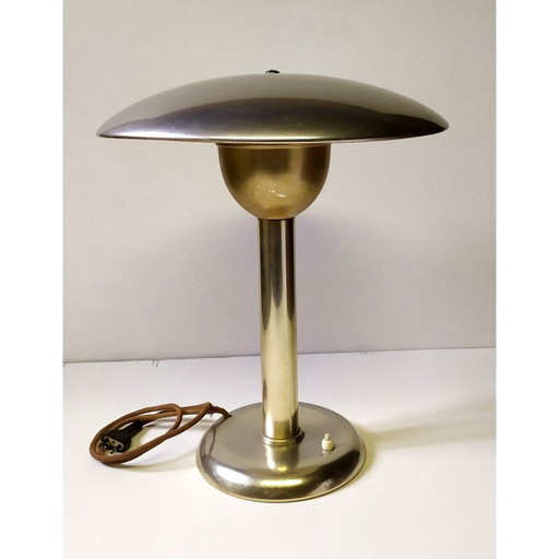 Lampe de table ministérielle art déco, Italie 1930