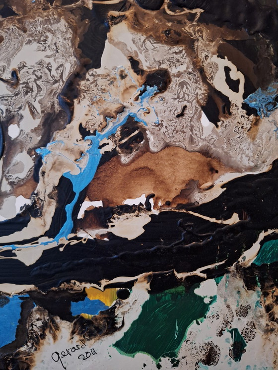 Image 1 of Collage de peintures d'animaux 3 pièces