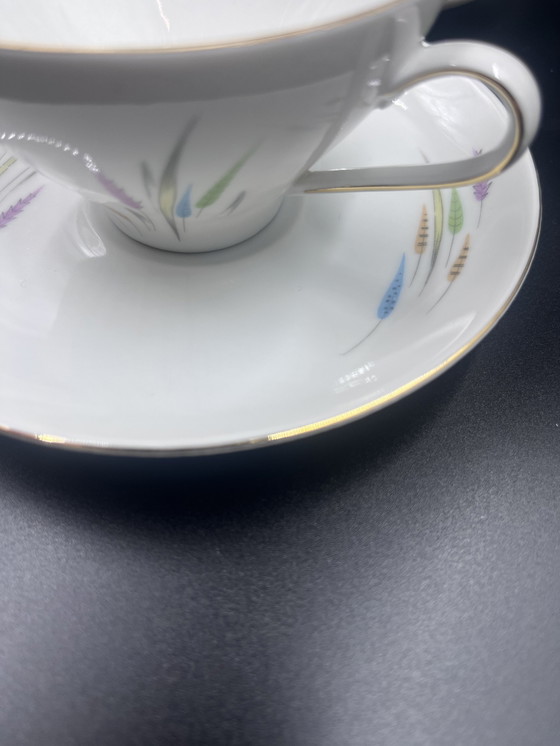 Image 1 of Lot De 6 Tasses Et Sous-Tasse Bareuther