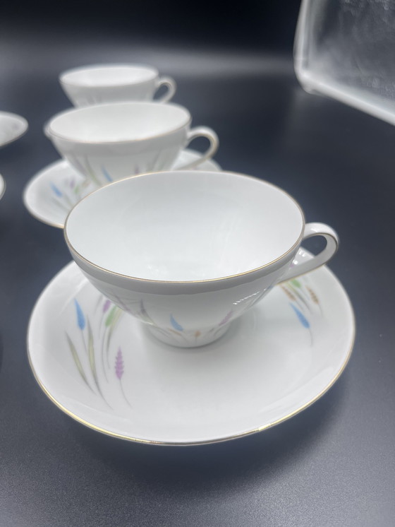 Image 1 of Lot De 6 Tasses Et Sous-Tasse Bareuther