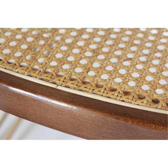 Image 1 of 1x Chaise à bascule vintage de style Thonet