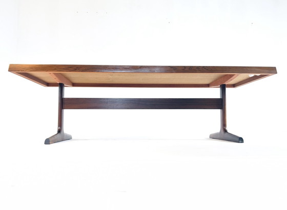 Image 1 of Table basse danoise, bois de rose