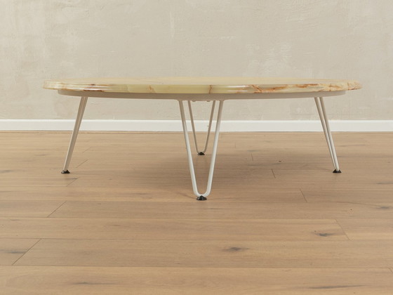 Image 1 of  1960S Table basse en onyx, Ø 100 Cm