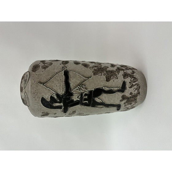 Image 1 of Vase vintage en céramique de Scheurich, Allemagne 1970