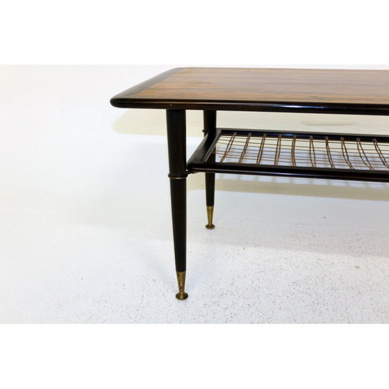 Image 1 of Table basse vintage en bois de rose, Suède 1950