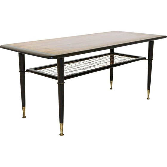 Image 1 of Table basse vintage en bois de rose, Suède 1950