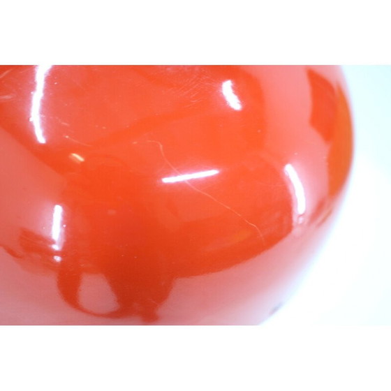 Image 1 of Lampe de bureau vintage rouge par Josef Hurka, Tchécoslovaquie 1960