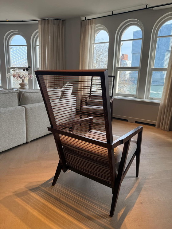 Image 1 of 2x Fauteuil Astoria Lounge de Franco Bizzozzero pour Pierantonio Bonacina, Italie Circa 1980