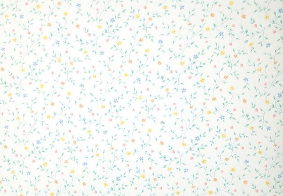 Image 1 of 12680 Papier peint vintage à mini-fleurs Eighties