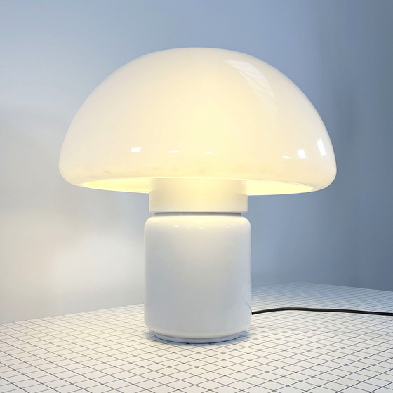 Image 1 of Lampe de table Mushroom par Elio Martinelli pour Martinelli Luce, 1970S