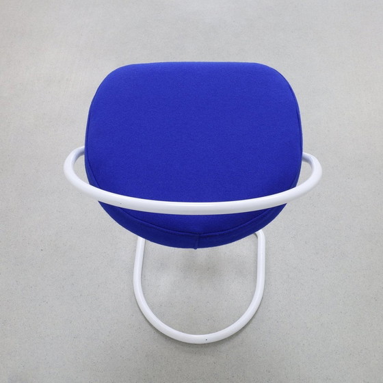 Image 1 of 3X Tabouret de bar Postmoderne, 1980S Nouveau Tapissé