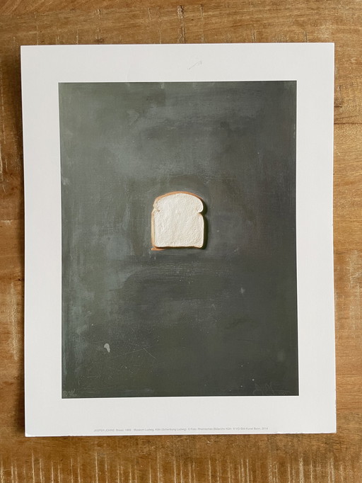 Jasper Johns, Bread, 1969, Museum Ludwig Cologne, Copyright Rheinisches Köln, And Vg Bild-Kunst Bonn, 2014