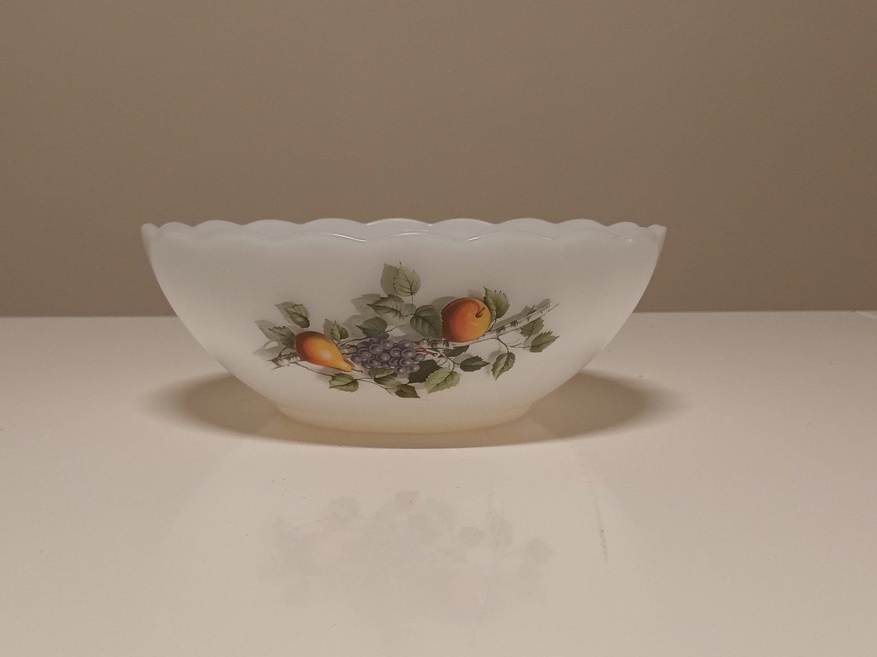 Bol Blanc Arcopal - Vintage - Occasion - Bon état