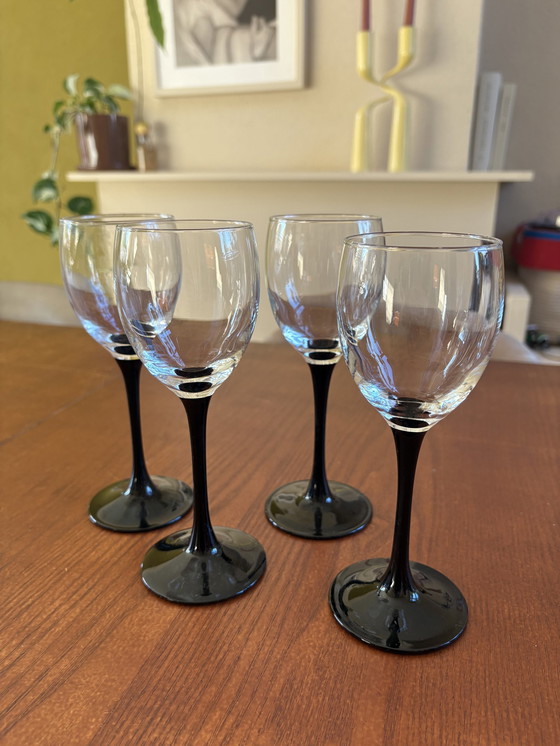 Image 1 of 4 verres à vin Luminarc Vintage Domino