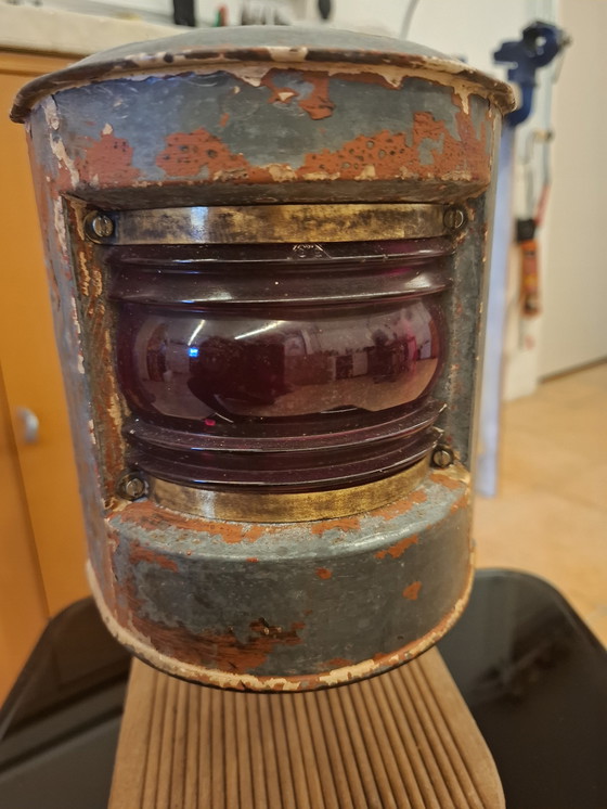 Image 1 of Lampe de bateau portuaire unique