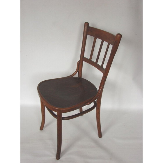 Image 1 of Chaise vintage en hêtre de Thonet 1920