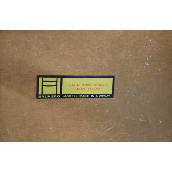 Image 1 of Porte-revues vintage par Rolf Hesland pour Bagn Møbelindustri, Norvège 1960