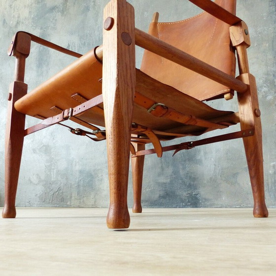 Image 1 of Fauteuil Safari Vintage par Wilhelm Kienzle pour Wohnbedarf 1950s