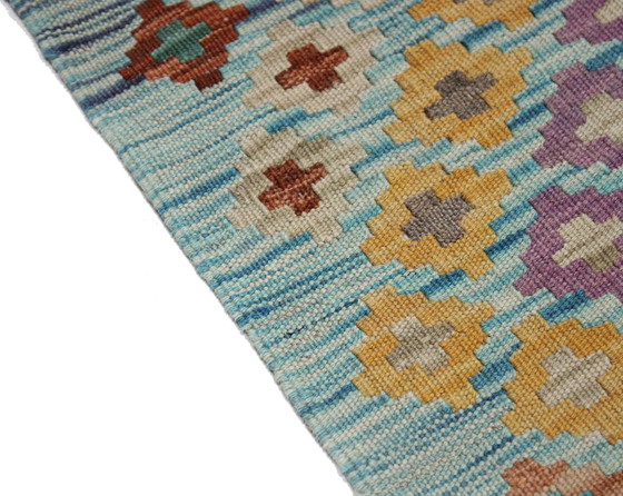 Image 1 of Original Old Style Kilim Afghan 151 X 104 Cm Top Condition