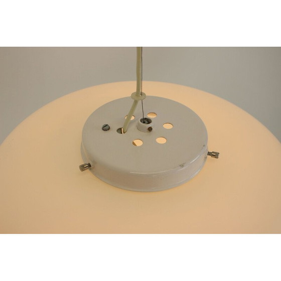 Image 1 of Lampe suspendue vintage en verre par Napako, Tchécoslovaquie 1960