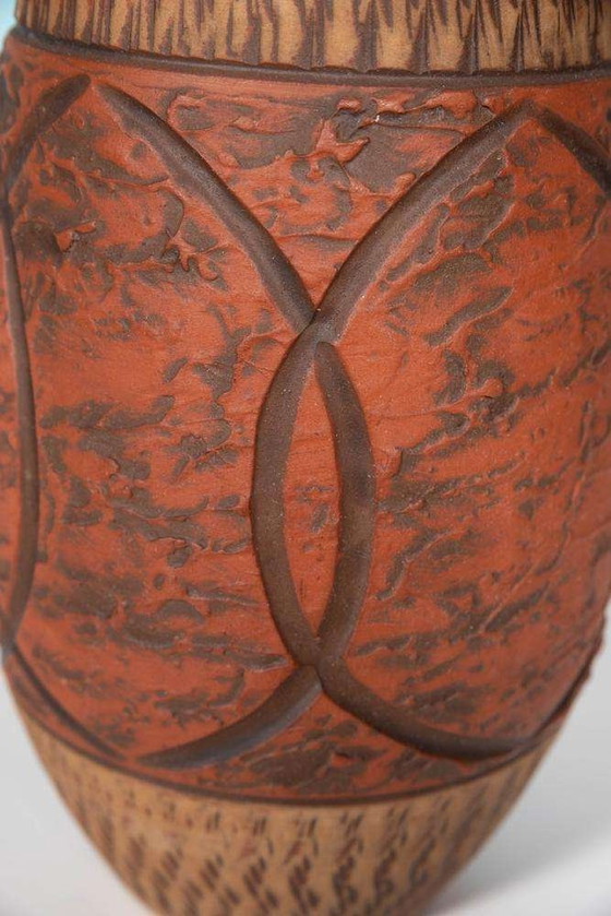 Image 1 of Vase vintage Wekara fait à la main 30/45