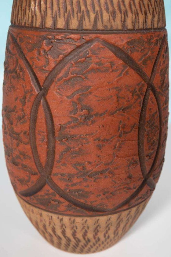 Image 1 of Vase vintage Wekara fait à la main 30/45