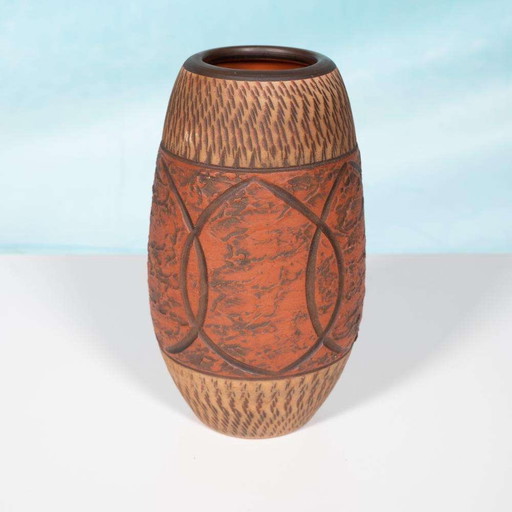 Vase vintage Wekara fait à la main 30/45