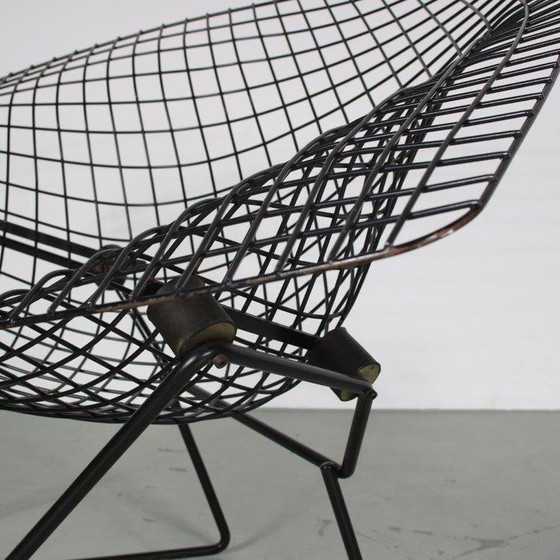 Image 1 of Chaise "Big Diamond" de Harry Bertoia pour Knoll International, États-Unis 1960