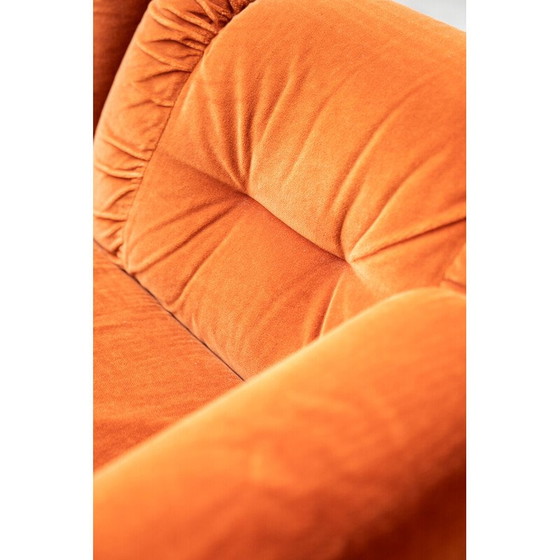 Image 1 of Ensemble de salon vintage en bois et plastique, Italie 1970