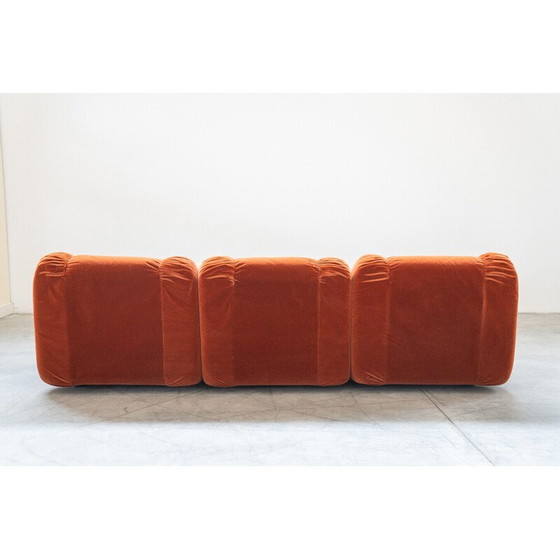 Image 1 of Ensemble de salon vintage en bois et plastique, Italie 1970