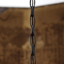 Lampe suspendue en opaline Art Déco