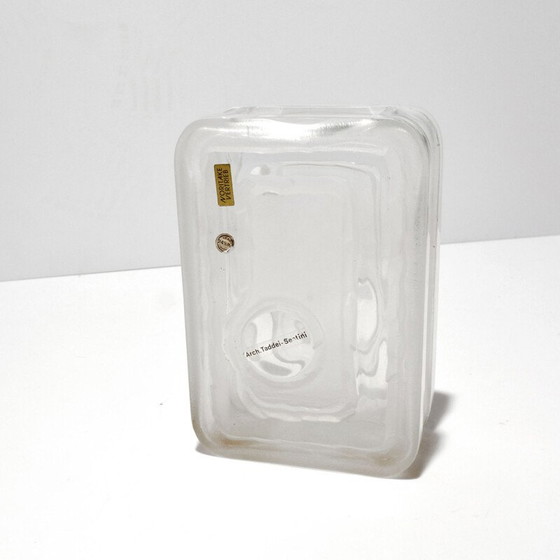 Image 1 of Vase en cristal moderniste vintage de Noritake, Japon 1970