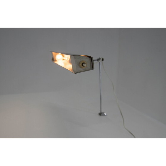 Image 1 of Lampe de table vintage en laque noire par Lidokov, 1960