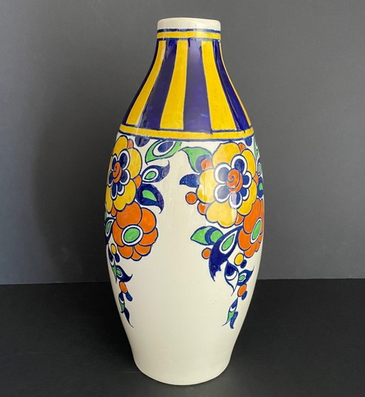 Vase Art Déco Boch La Louvière Charles Catteau