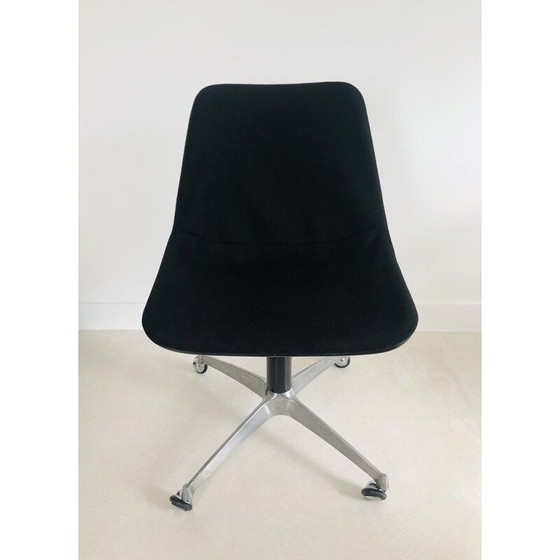Image 1 of Chaise de bureau vintage en aluminium moulé par Robin et Lucienne Day pour Castelli, Italie 1970