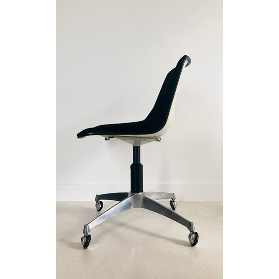 Image 1 of Chaise de bureau vintage en aluminium moulé par Robin et Lucienne Day pour Castelli, Italie 1970