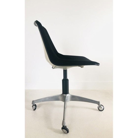 Image 1 of Chaise de bureau vintage en aluminium moulé par Robin et Lucienne Day pour Castelli, Italie 1970