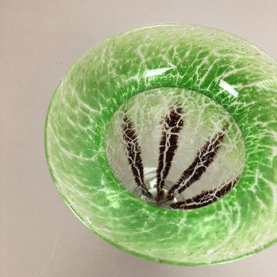 Image 1 of Vase en verre vintage par Karl Wiedmann pour WMF Ikora, années 1930