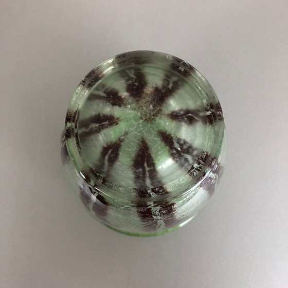 Image 1 of Vase en verre vintage par Karl Wiedmann pour WMF Ikora, années 1930